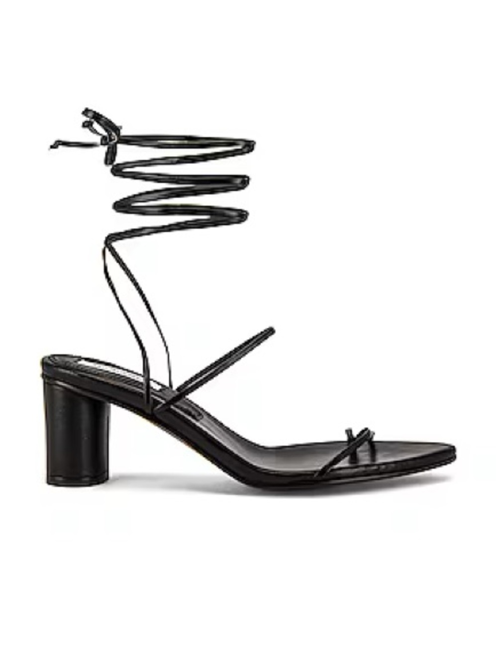 Reike Nen Odd Pair Sandals - Black Pointed Lace-Up - Size 7 US / 37 EU - Picture 3 of 7